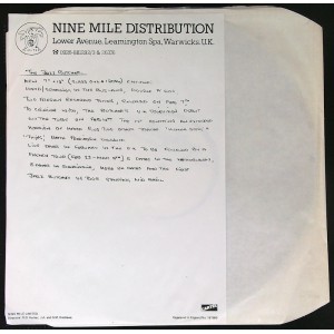 JAZZ BUTCHER Hard +3 (Glass Records ‎– GLASS 12046) UK 1986 "Mayking" Testpressing 12"EP (Indie Rock)